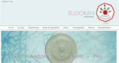 Desktop Screenshot of budokan-regensburg.de